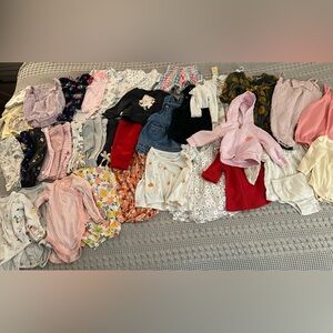 BIG Baby Girl Clothes Lot (newborn to 6M)